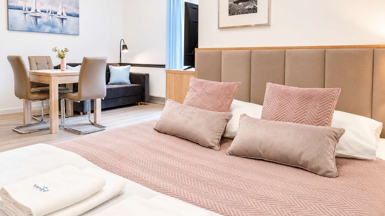 Wnętrze Apartamentu 54 w kompleksie Trzy Korony
